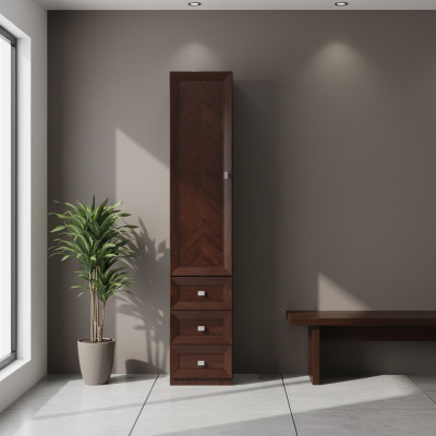 Systeem kantoor meubelen vitrine archiefkast plank klassieke houten decor kast.