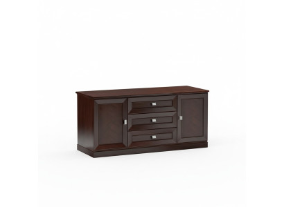 Kantoor ladekast houten kast houten dressoir klassieke dressoir ladenblokken.