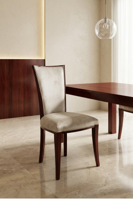 Ontwerperstoel Koninklijke klassieker Stoelen Bekleding Rugleuning Zithout