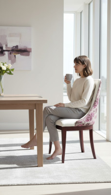 Ontwerper Stoel Fauteuil Koninklijke Klassieker Stoelen Leun Bekleding Zit Hout