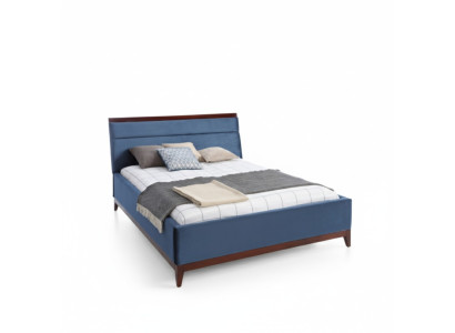 Luxe designer hotelbed TARANKO gestoffeerde bedden textiel dubbel nieuw huwelijk