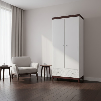 Kledingkast Designer Luxe Hotel Kast Hout Wandkast Edel
