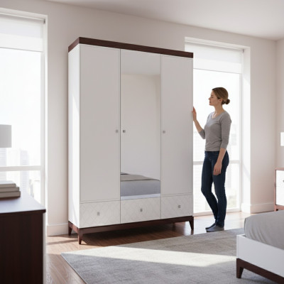 Kledingkast Ontwerper Kast Houten Wandkast Luxe Hotel