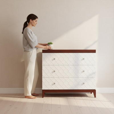 Ontwerper dressoir ladekast dressoir ladekast rek decoratief hout