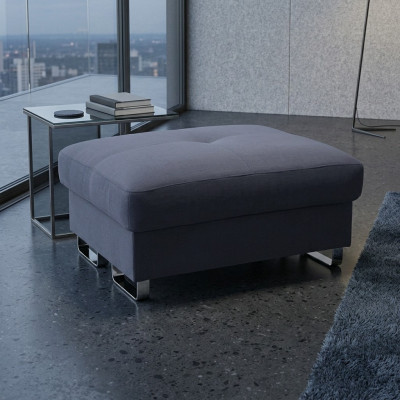 XXL Voetenbank Club Lounge Poef Lederen Textiel Ottoman Designer Poef Nieuw  XXL Voetenbank Club Lounge Poef Lederen Textiel Ottoman Designer Poef Nieuw
