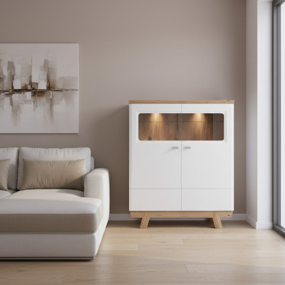 Vitrine archiefkast kast vitrines kantoor woonkamer hoge kast plank Nieuw ASKB