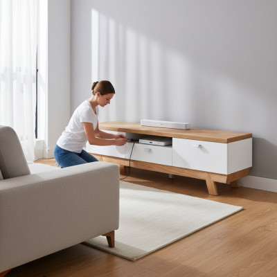 rtv dressoir tv-kast kast tv-tafel moderne houten kast Aspen ASRTV