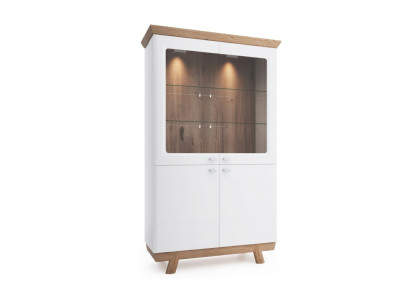 Moderne vitrinekast woonkamer hoge kast hotel dossierkast Aspen AS-W2