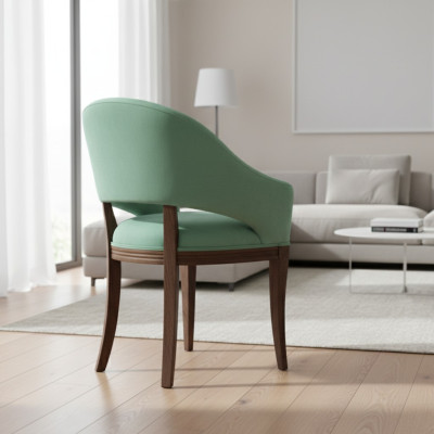 Klassieke ontwerper fauteuil stoel bekledingstoel directeursstoel hoogwaardig nieuw