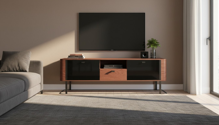 Kantoorkast Houten kast Houten ladekast Moderne dressoirs RTV