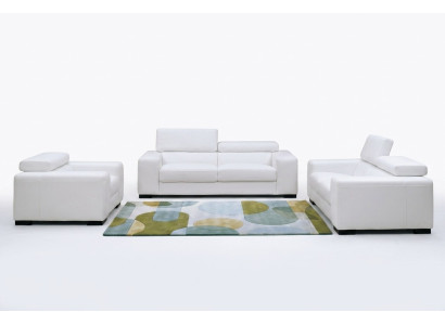 Sofa set Design Bankstel 3+2 Set Bekleding Leer Decoratieve Bank Woonkamer