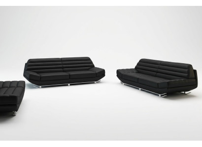 Bankstel Designbank 3+2 Set Beklede Bank Leren Woonkamersets
