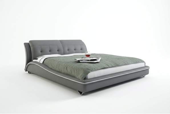 Modern ontwerp bed XXL bedden luxe stijl dubbel hotel leer