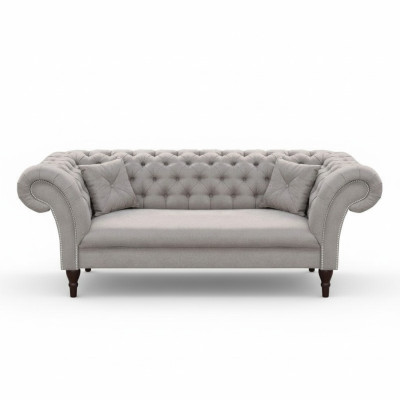 Ontwerp bank Chesterfield bekleden bank Groot XXL 235cm Bankstellen Bankstellen