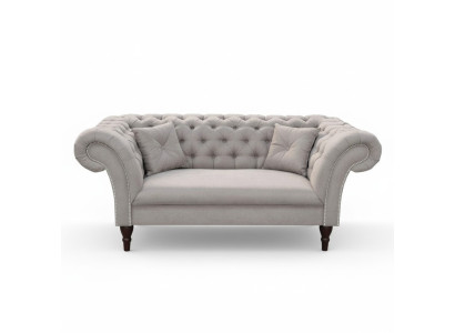 Chesterfield Design Bank Bank 2-zits gestoffeerde banken banken 2-delige set Nieuw