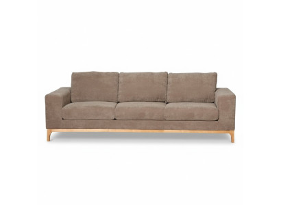 Bankstel 3-zitsbank Beklede banken Bankstellen Woonkamer Design Textiel Stof Nieuw