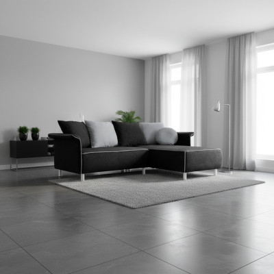 Ontwerp hoekbank bank met slaapfunctie bank bekleding zit hoekbanken slaapbank bed.