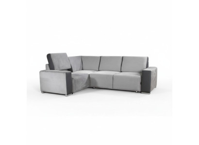 Ontwerp hoekbankbankbank met bekleding, zitbankhoeken banken met bedfunctie slaapbank.