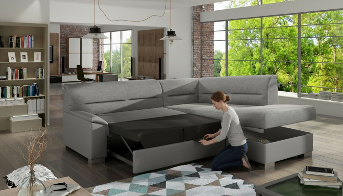 Slaapbank Bank Bekleding Woonkamer Textiel Hoekbank Bank Zitgroep Banken