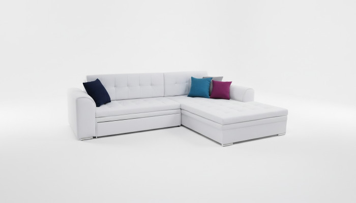 Ontwerphoekbank met slaapfunctie bank bekleding bankstellen textiel banken bank