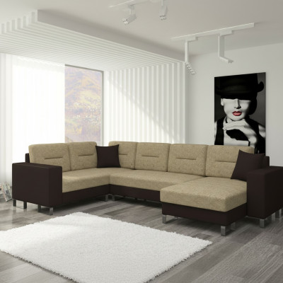 Ontwerp hoekslaapbank slaapbank bedfunctie bank leer bekleding textiel banken nieuw 3260