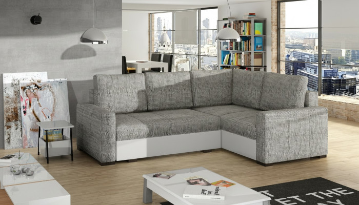 Ontwerp hoekbank slaapbank met bedfunctie bank lederen bekleding textiel banken Nieuw 1469