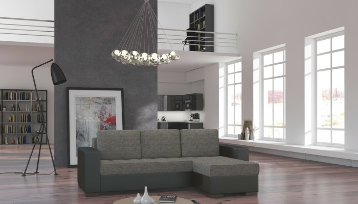 Ontwerp hoekbank bank gestoffeerde zit hoekbank slaapbank bank banken bed