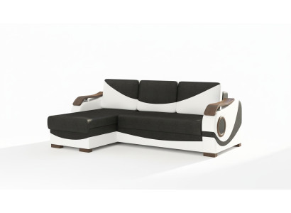 Bedfunctie Functionele slaapbank Hoekbank Textiel Stof Bankstel met bekleding