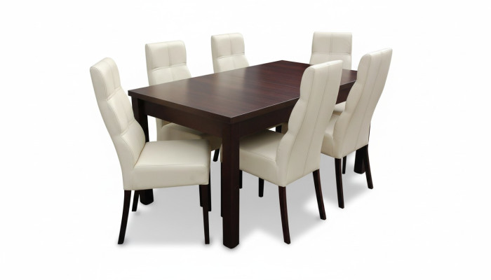 Eetkamertafel + 6 stoelen set stoel set eetgroepen tafels.