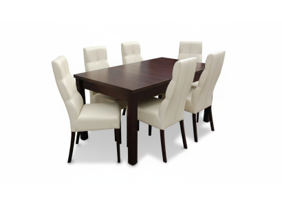 Eetkamertafel + 6 stoelen set stoel set eetgroepen tafels.