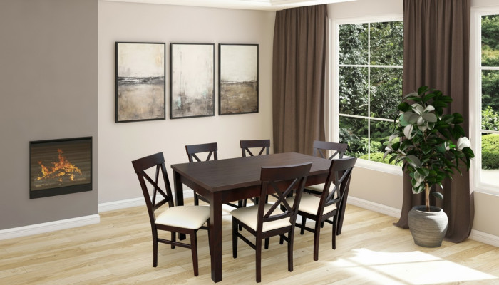 Ontwerp eetkamerset stoelenset eetkamer tafels houten tafel