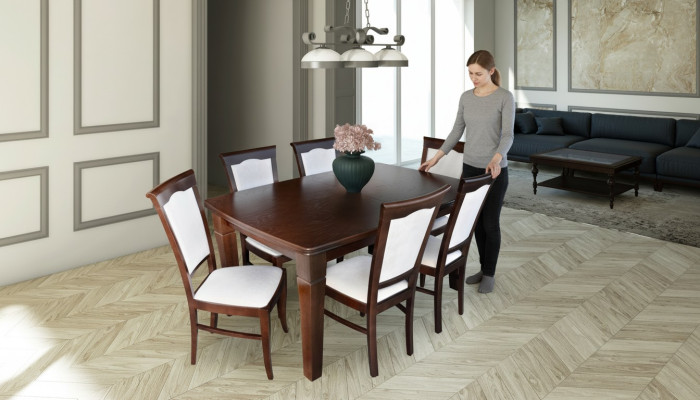 Ontwerper 400 cm houten tafel conferentietafel tafels vergadering eetkamertafel