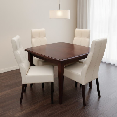 Tafel + 4 stoelen set meubels Compleet woonkamer eetkamer