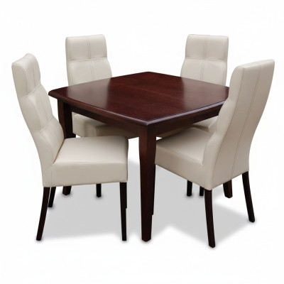 Tafel + 4 stoelen set meubels Compleet woonkamer eetkamer