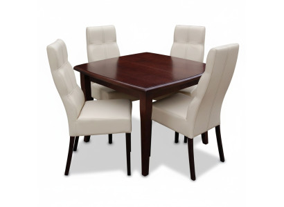 Tafel + 4 stoelen set meubels Compleet woonkamer eetkamer