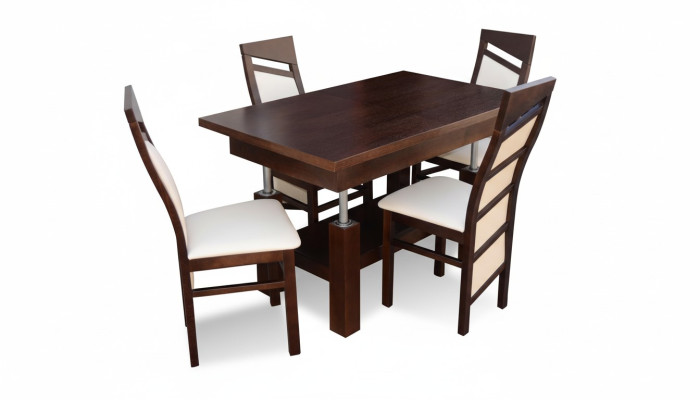 Ontwerptafel + 4 stoelen sets Complete inrichting Woonkamer Eetkamer