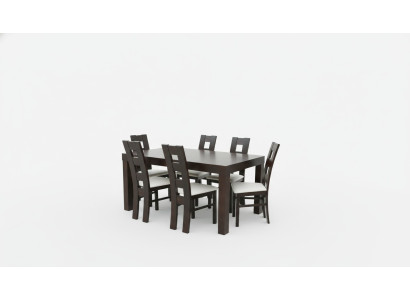Ontwerptafel + 6 stoelen decor sets Compleet woonkamer eetkamer