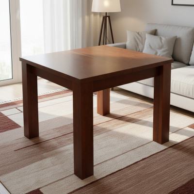 Vierkante tafel Keukentafels Ontwerp Houten eettafel Eetkamer