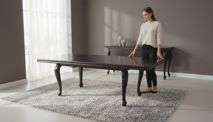Eetkamer Woonkamer Klassieke Tafel Hout Designer Tafels 90x170