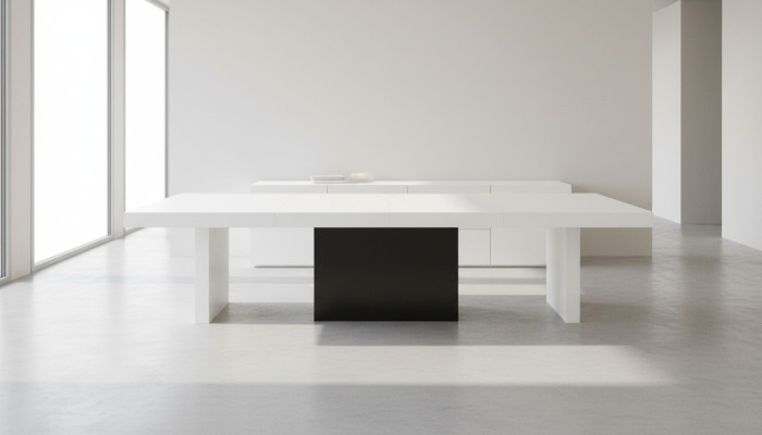 Moderne XXL kantoortafel Houten vergadertafels Eetkamer Bespreking