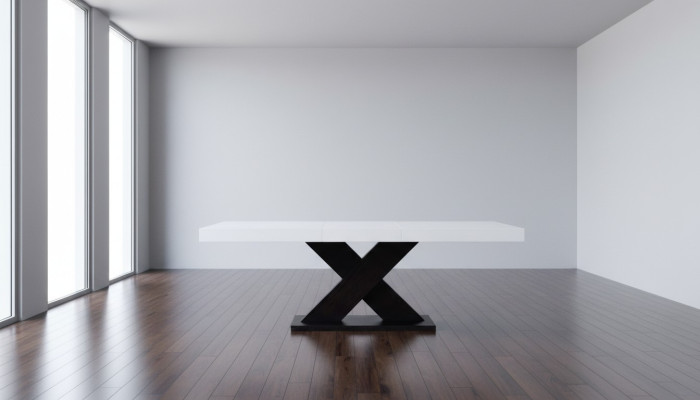 Uittrekbare design houten tafel eettafel woonkamer houten tafels massief.