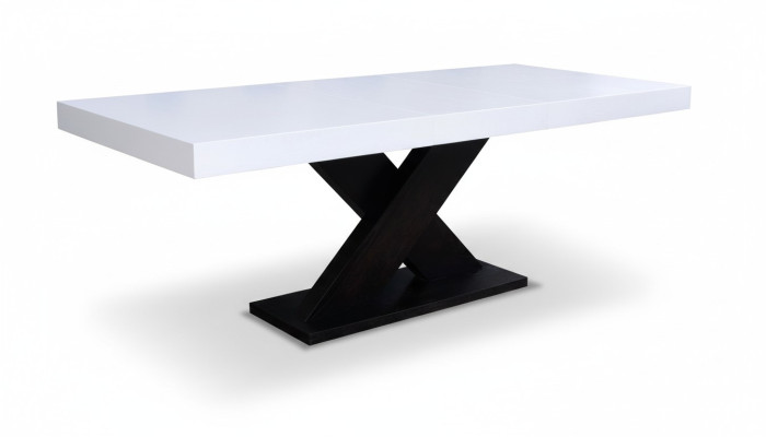 Uittrekbare design houten tafel eettafel woonkamer houten tafels massief.