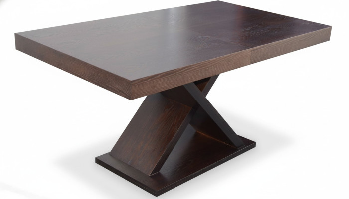 Uittrekbare design houten tafel eettafel woonkamer hout decor tafels massief.