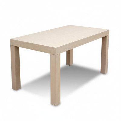 Uittrekbare design houten tafel, tafel decor eetkamer woonkamer houten tafels massief.