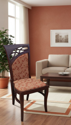 Luxe Design Beklede Stoel Stoelen Zit Hout Rug Kantoor Kantoor Eetkamer