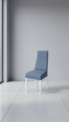 Luxe design gestoffeerde houten stoel stoelen zitting rug kantoor kantoor eetkamer