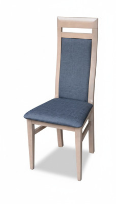 Houten design gestoffeerde stoel stoelen zitting leuning kantoor kantoor eetkamer luxe