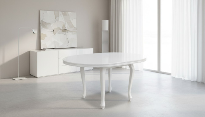 Ronde tafel Ronde tafels Eetkamer Woonkamer Hout Uitschuifbaar