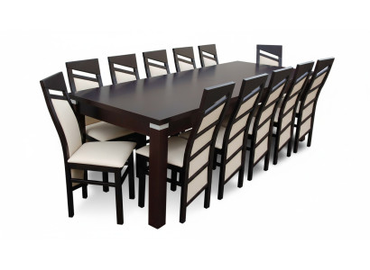 Ontwerp eetkamerset stoelenset tafel + 12 stoelen Eethoek sets Tafels Hout
