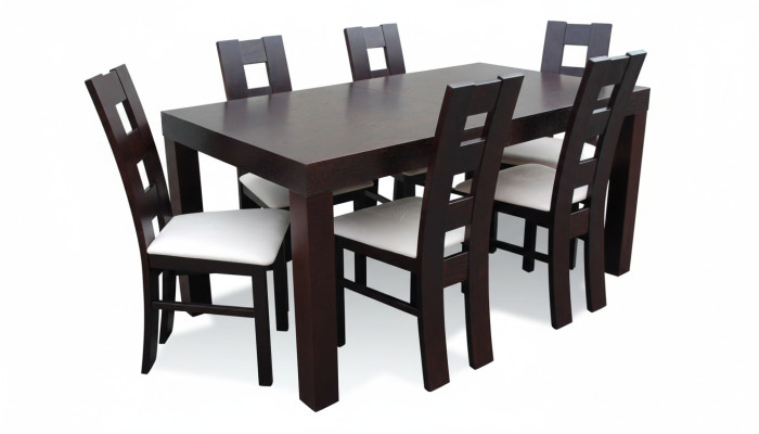 Designer eettafel groep stoelen tafels houten tafel kantoor eetkamer